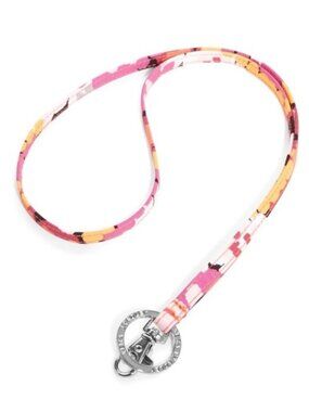 Vera Bradley| "Pixie Blooms" Lanyard & Keyring | New With Tags
